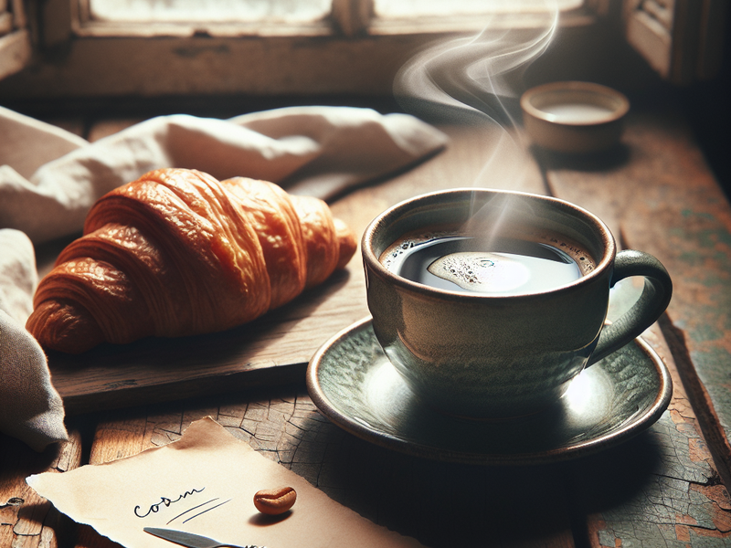 Café da manhã preparado com carinho