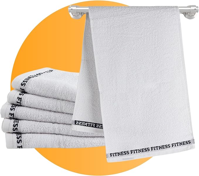 Jogo 6 Unidades Toalhas para Treino Academia